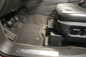 Ford Explorer Underseat Drawer - Front - Tuffy Products - Standard Key - Black - `11-`24 Ford Explorer Underseat Drawer - Front - Tuffy Products - Standard Key - Black - `11-`24